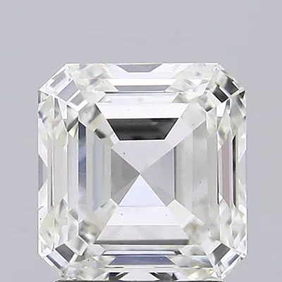 2.02ct H VS1 Rare Carat Ideal Cut Asscher Lab Grown Diamond
