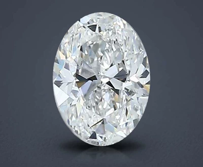 0.50ct G VVS2 Very Good Cut Oval Diamond
