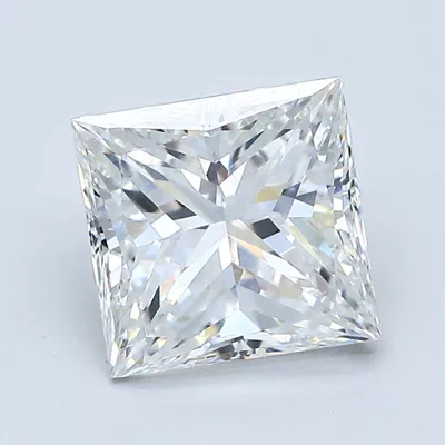 2.51ct F VS2 Very Good Cut Princess Diamond