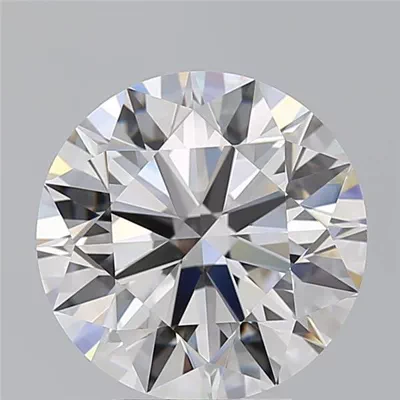 5.01ct E VS1 Rare Carat Ideal Cut Round Diamond