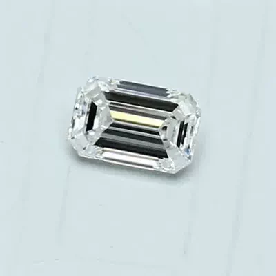 0.30ct H VVS1 Rare Carat Ideal Cut Emerald Diamond