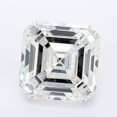 2.25ct F VS1 Rare Carat Ideal Cut Asscher Lab Grown Diamond
