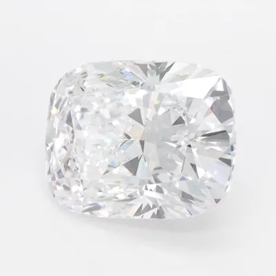 3.07ct D VVS1 Rare Carat Ideal Cut Cushion Lab Grown Diamond