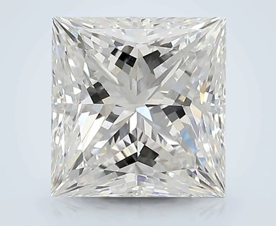 3.10ct E VVS2 Rare Carat Ideal Cut Princess Lab Grown Diamond