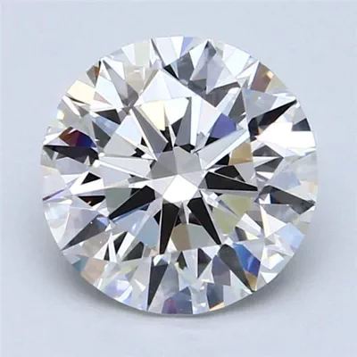 2.87ct E VS1 Rare Carat Ideal Cut Round Diamond