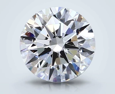 2.87ct E VS1 Rare Carat Ideal Cut Round Diamond
