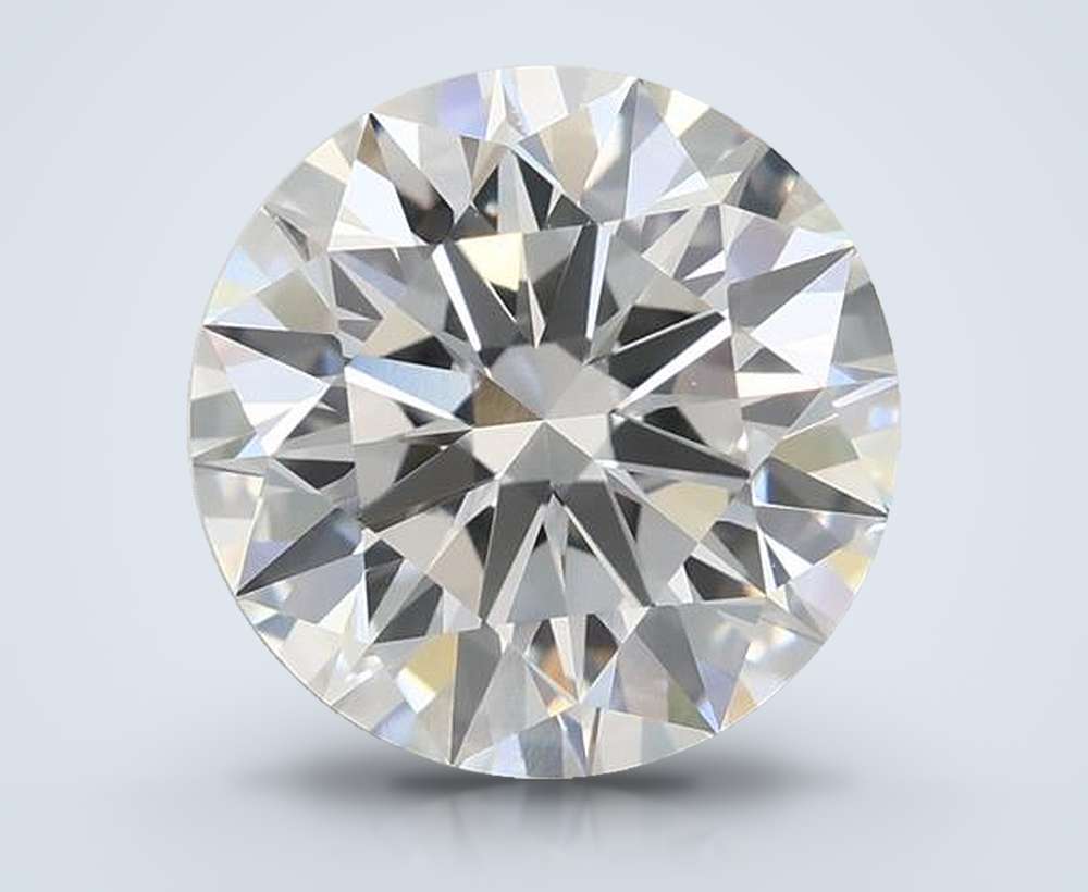3.06ct F VVS1 Rare Carat Ideal Cut Round Lab Grown Diamond