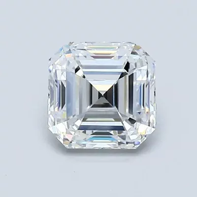 1.01ct E VVS1 Very Good Cut Asscher Diamond