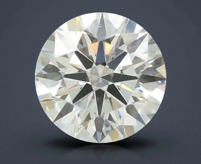 4.08ct F VVS2 Rare Carat Ideal Cut Round Lab Grown Diamond