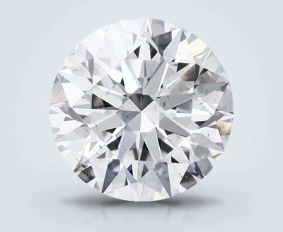 2.18ct F SI1 Rare Carat Ideal Cut Round Lab Grown Diamond