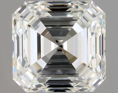 1.00ct I VVS2 Rare Carat Ideal Cut Asscher Diamond