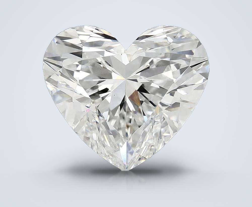 6.05ct E VS1 Rare Carat Ideal Cut Heart Lab Grown Diamond