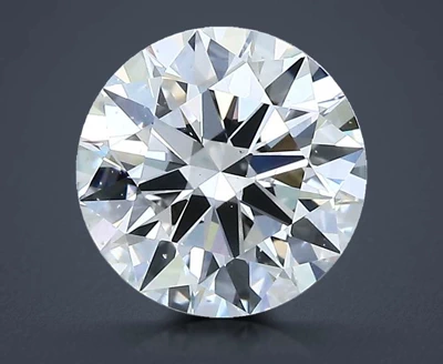 2.01ct G SI1 Rare Carat Ideal Cut Round Diamond