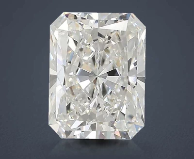3.03ct E VVS2 Rare Carat Ideal Cut Radiant Lab Grown Diamond