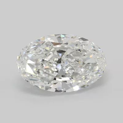 16.92ct F VVS2 Very Good Cut Oval Lab Grown Diamond