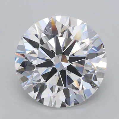 2.49ct D FL Rare Carat Ideal Cut Round Lab Grown Diamond