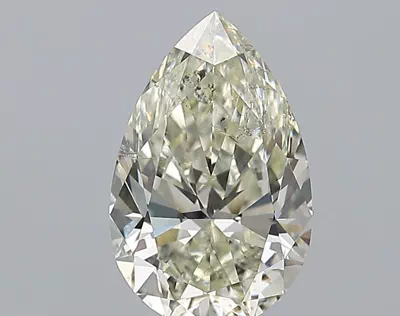 2.21ct J SI2 Rare Carat Ideal Cut Pear Diamond