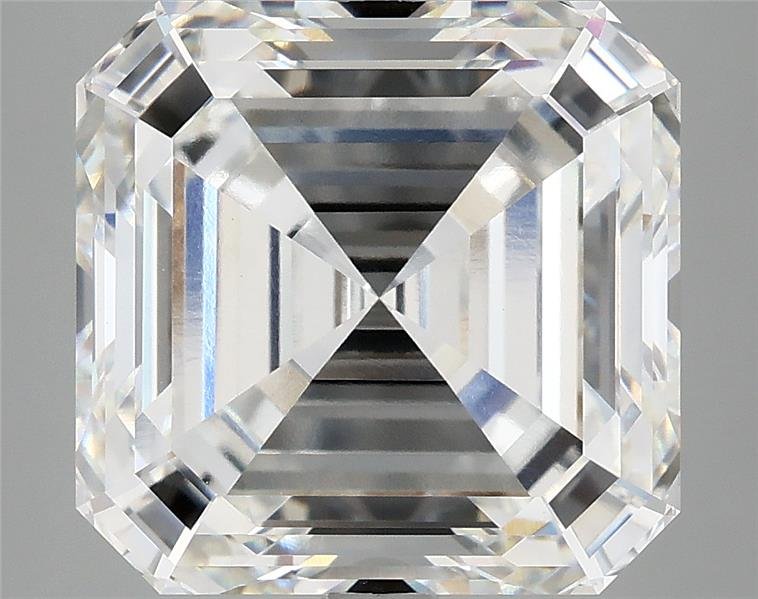 8.05ct F VVS2 Excellent Cut Asscher Lab Grown Diamond