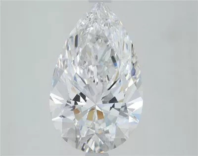 15.05ct F VS1 Rare Carat Ideal Cut Pear Lab Grown Diamond