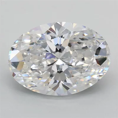 3.06ct D VS1 Rare Carat Ideal Cut Oval Lab Grown Diamond