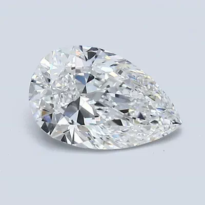 0.70ct E VVS2 Rare Carat Ideal Cut Pear Diamond