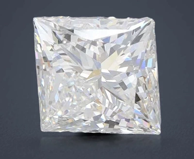 1.54ct F VVS2 Rare Carat Ideal Cut Princess Lab Grown Diamond