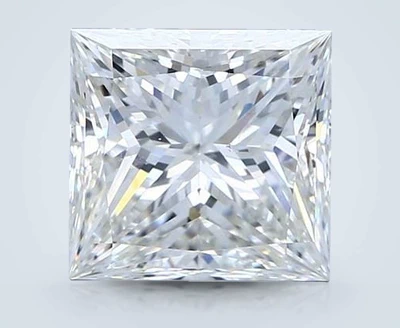 3.01ct I SI1 Rare Carat Ideal Cut Princess Diamond