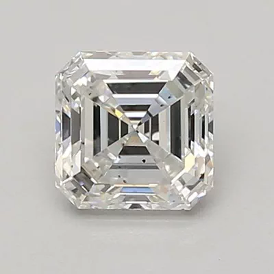 1.02ct E VS2 Rare Carat Ideal Cut Asscher Lab Grown Diamond