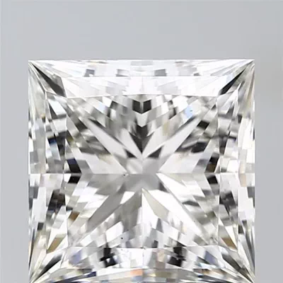 6.01ct G VS1 Rare Carat Ideal Cut Princess Lab Grown Diamond