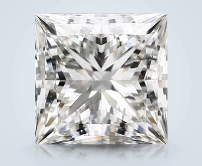 6.01ct G VS1 Rare Carat Ideal Cut Princess Lab Grown Diamond