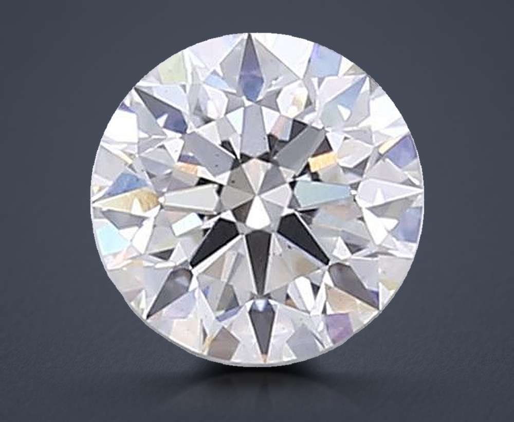 2.02ct G VS2 Rare Carat Ideal Cut Round Lab Grown Diamond