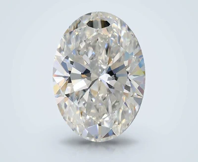 3.51ct F VVS2 Rare Carat Ideal Cut Oval Lab Grown Diamond
