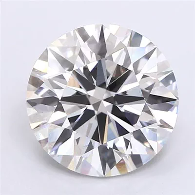 3.52ct G VS1 Rare Carat Ideal Cut Round Lab Grown Diamond