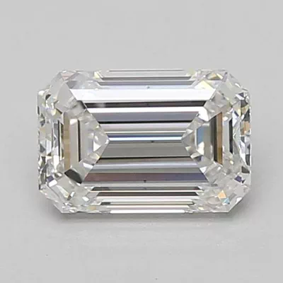 1.21ct D VS2 Rare Carat Ideal Cut Emerald Lab Grown Diamond