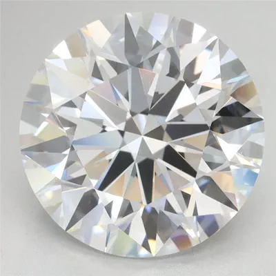 5.79ct D VVS1 Rare Carat Ideal Cut Round Lab Grown Diamond