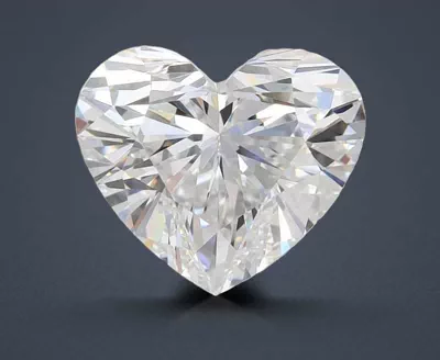 1.80ct E VVS2 Rare Carat Ideal Cut Heart Lab Grown Diamond