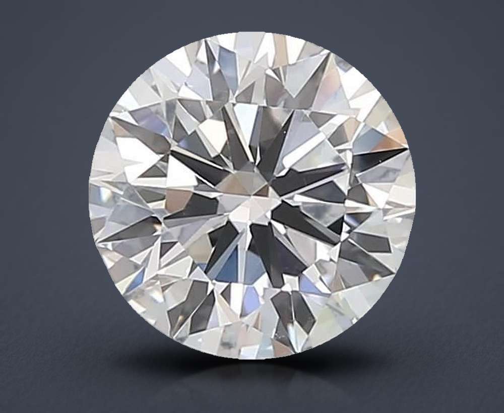 1.71ct E VVS1 Rare Carat Ideal Cut Round Lab Grown Diamond