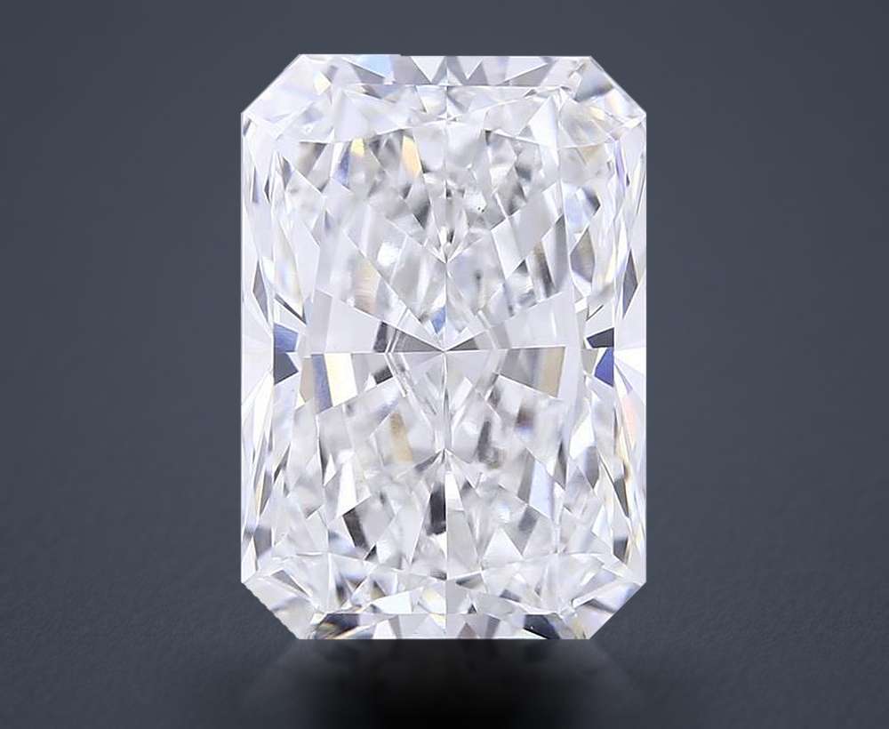 15.01ct F VS1 Rare Carat Ideal Cut Radiant Lab Grown Diamond