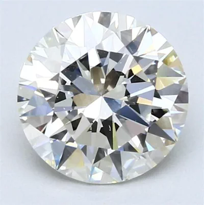 2.01ct K VVS2 Rare Carat Ideal Cut Round Diamond