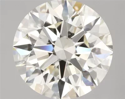 3.19ct K IF Rare Carat Ideal Cut Round Diamond