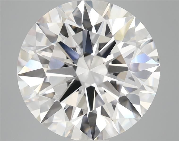 6.09ct D VVS2 Rare Carat Ideal Cut Round Lab Grown Diamond