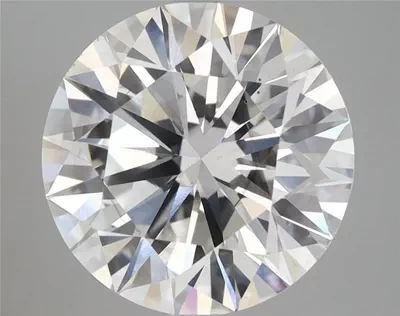 5.02ct G SI1 Rare Carat Ideal Cut Round Lab Grown Diamond