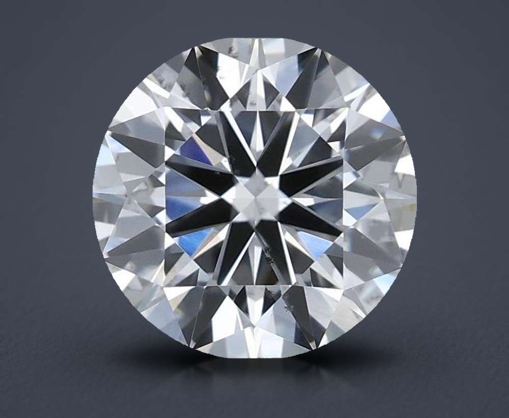 0.93ct D SI1 Rare Carat Ideal Cut Round Lab Grown Diamond