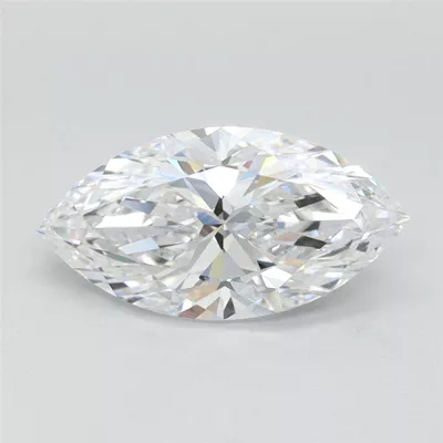 1.05ct D VVS2 Rare Carat Ideal Cut Marquise Lab Grown Diamond