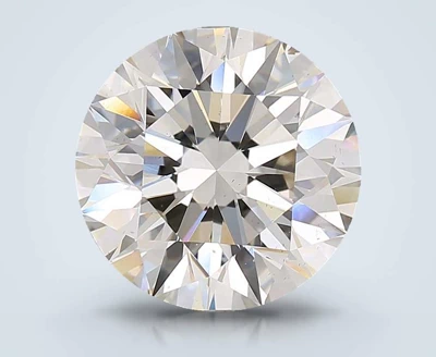 5.52ct J VS2 Rare Carat Ideal Cut Round Diamond