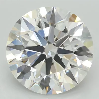 4.06ct E VVS2 Rare Carat Ideal Cut Round Lab Grown Diamond