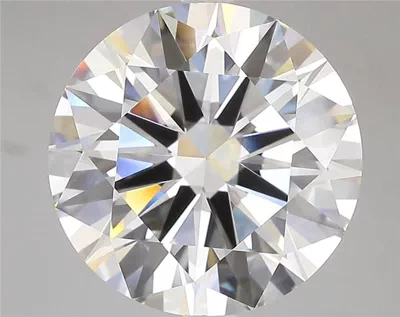 7.04ct E VVS1 Rare Carat Ideal Cut Round Lab Grown Diamond
