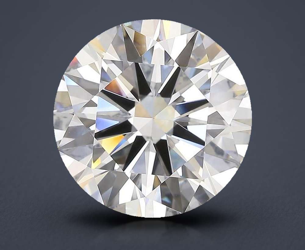 7.04ct E VVS1 Rare Carat Ideal Cut Round Lab Grown Diamond