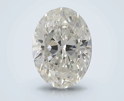 1.00ct J SI2 Rare Carat Ideal Cut Oval Diamond