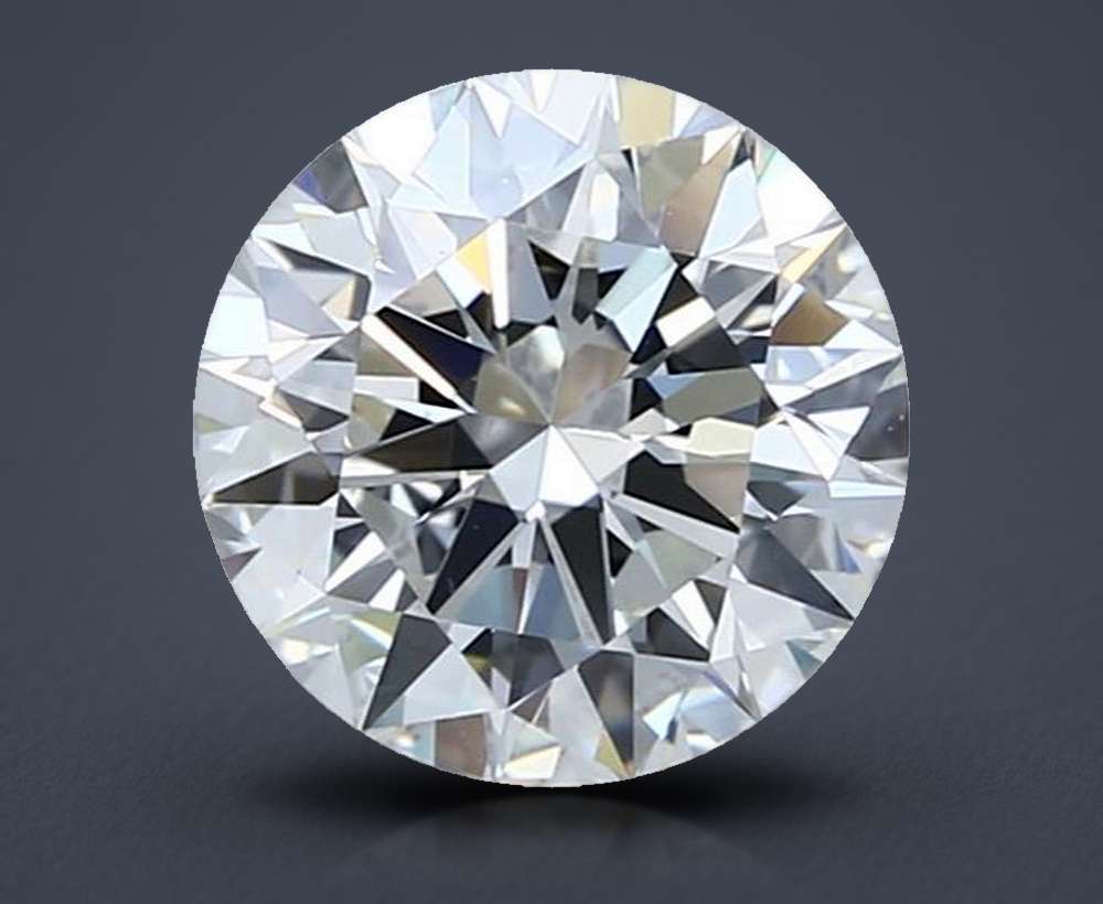 2.00ct H VS1 Rare Carat Ideal Cut Round Diamond